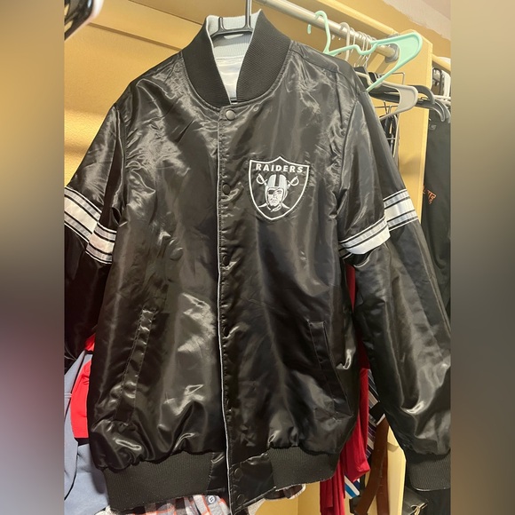 Raiders Reversible Starter Jacket - Picture 1 of 4